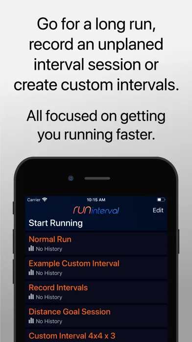 Captures d'écran de RUN interval - Running Timer