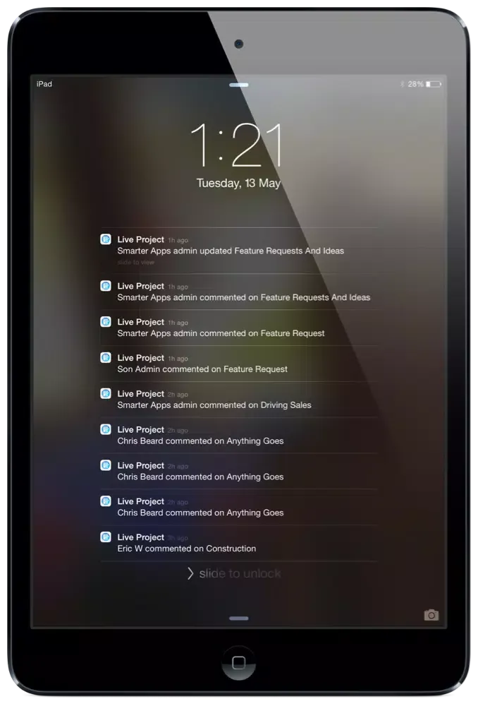 Live Project Screenshots