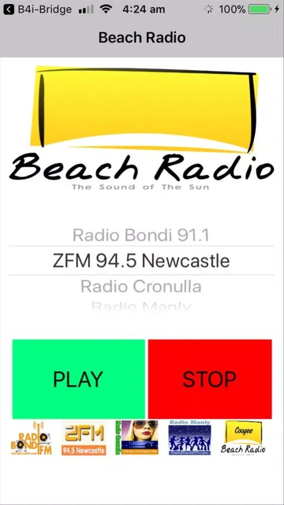 Captures d'écran de Beach Radio Player