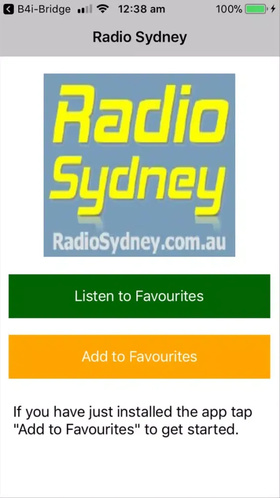 Radio Sydney स्क्रीनशॉट