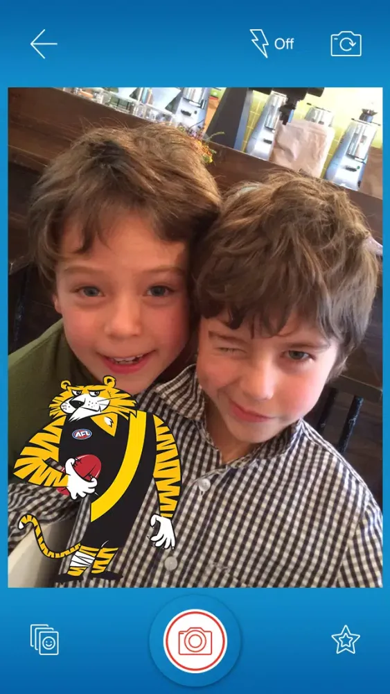 Screenshot di NAB AFL Auskick–Big Time Pics