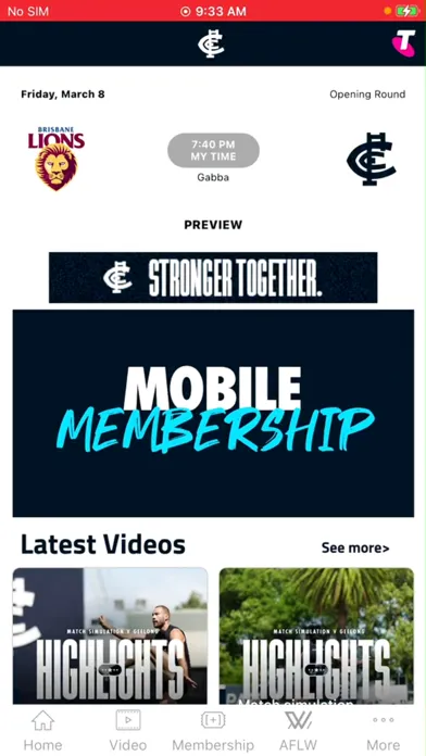 Скриншоты Carlton Official App