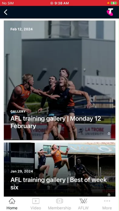Скриншоты Carlton Official App