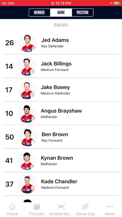 Melbourne Official App スクリーンショット