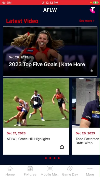 Melbourne Official App スクリーンショット
