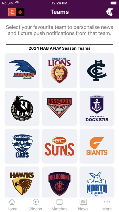 AFLW Official App應用截圖