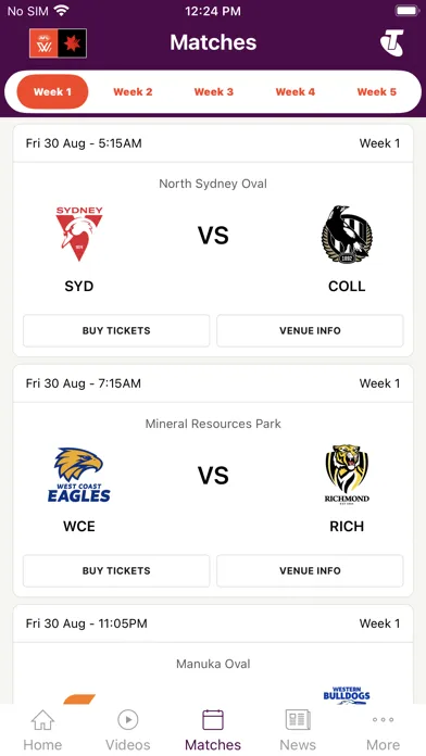 AFLW Official App應用截圖