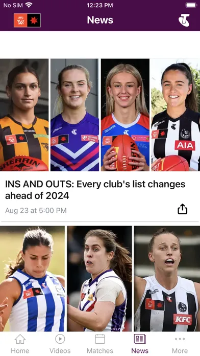 AFLW Official App應用截圖