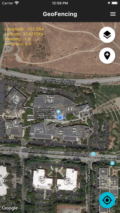 تصاویر GeoFencing