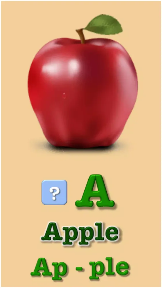 Captures d'écran de Baby FlashCards for Kids