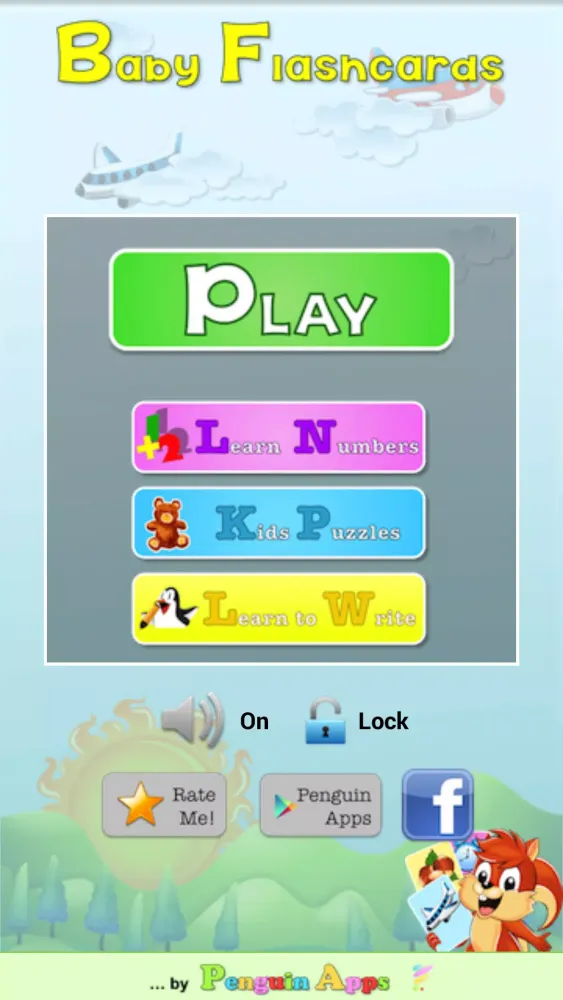 Captures d'écran de Baby FlashCards for Kids