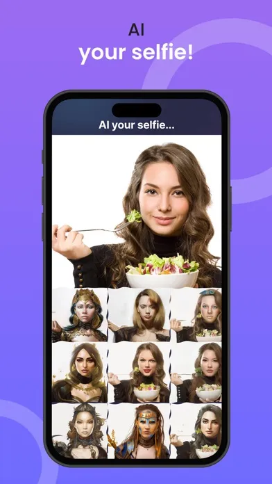 Ảnh chụp màn hình của AI Art Avatar Generator Stable
