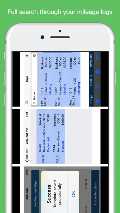 Auto Mileage Logbook Tracker स्क्रीनशॉट