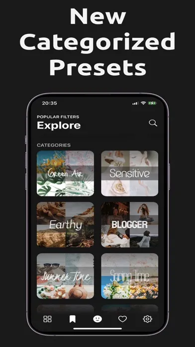 Capturas de pantalla de Photo Presets & Filters Pro