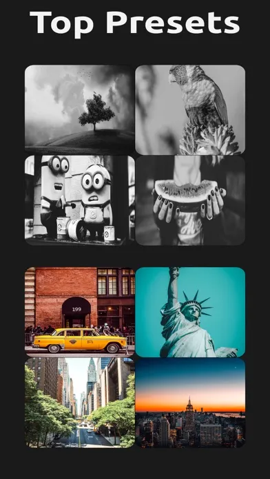 Capturas de pantalla de Photo Presets & Filters Pro
