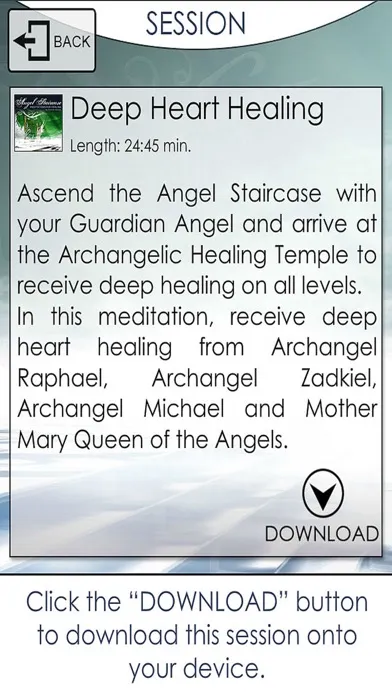 Angel Staircase Meditations Screenshots