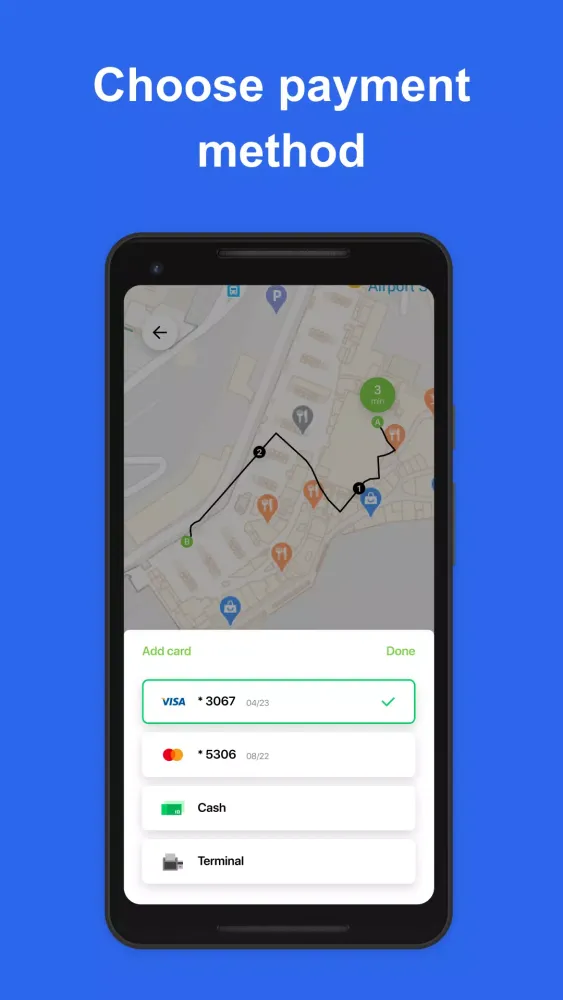 Aride Passenger Screenshots