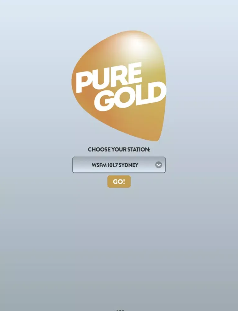 ภาพหน้าจอของ PureGold iPad 