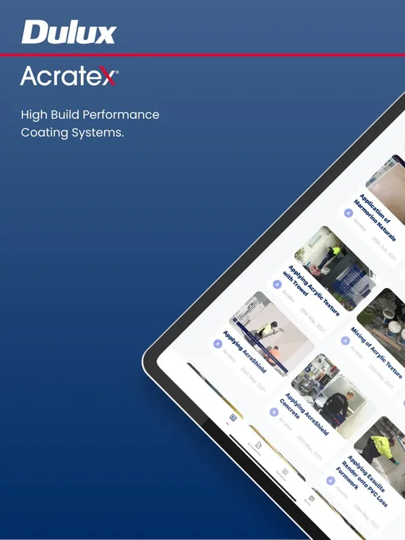 Dulux Acratex iPad  Ekran Görüntüleri