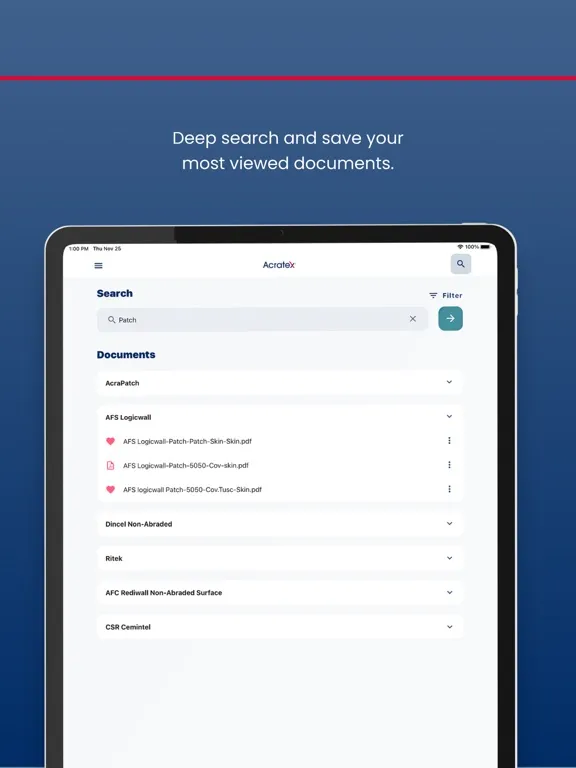 Dulux Acratex iPad  Ekran Görüntüleri