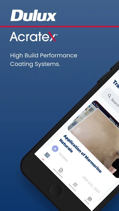 Dulux Acratex Ekran Görüntüleri