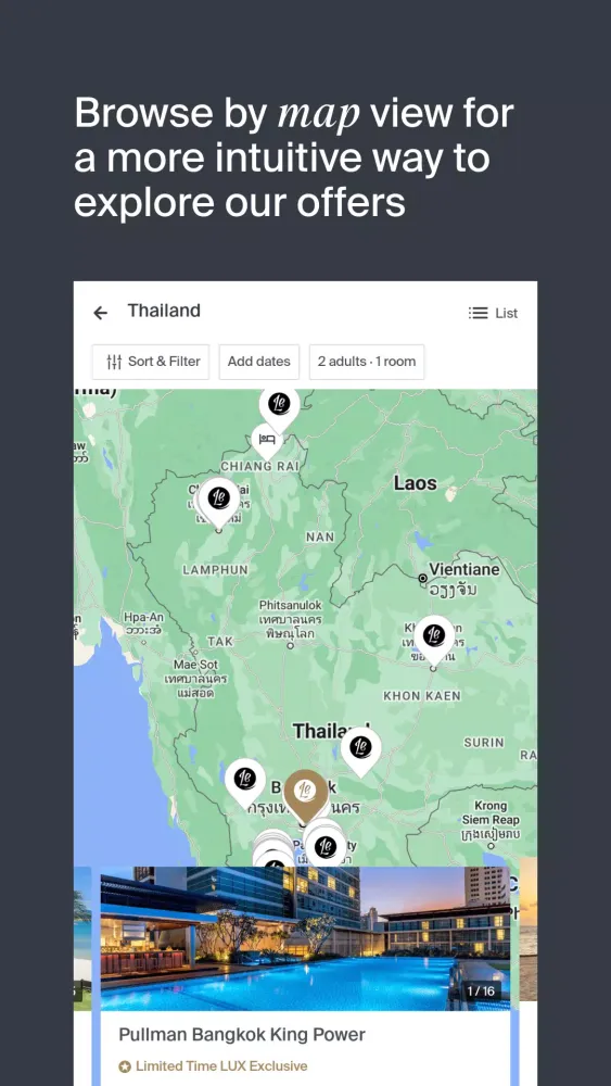 Luxury Escapes Screenshots