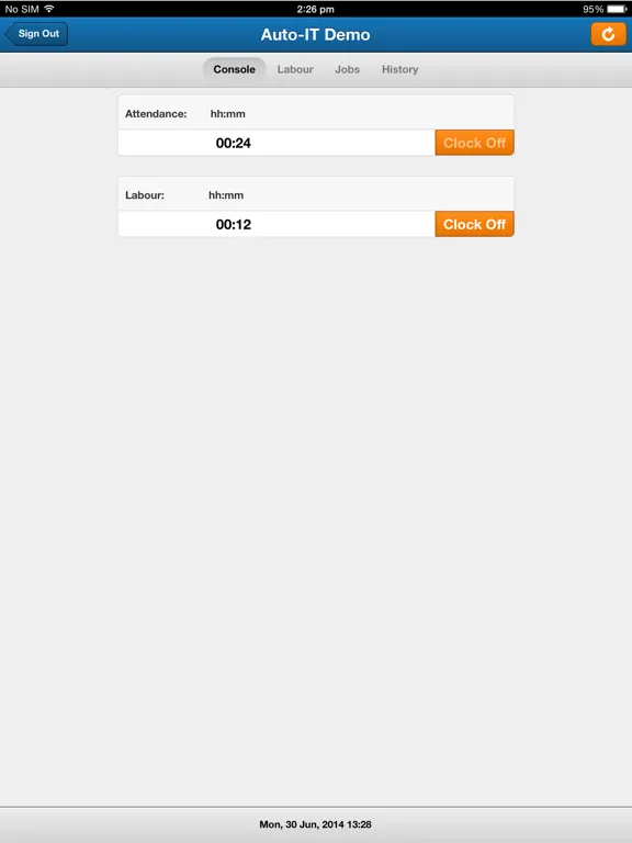 Скриншоты TMC iPad 