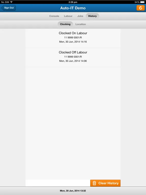 Скриншоты TMC iPad 