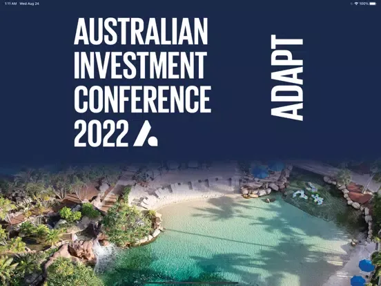 AIC Conference 2022 iPad  سکرین شاٹس