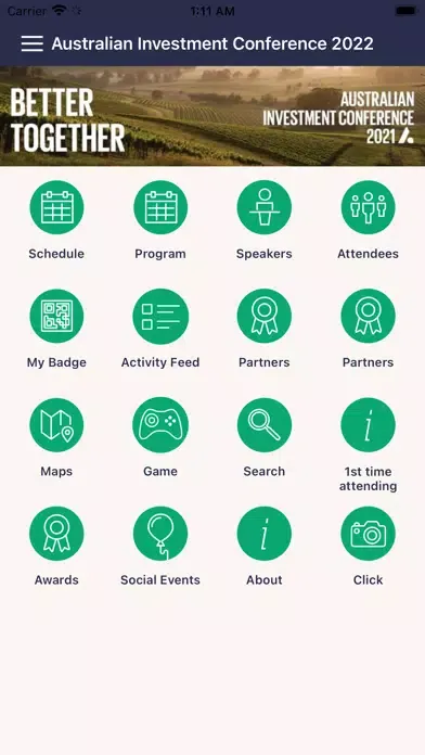 AIC Conference 2022 سکرین شاٹس