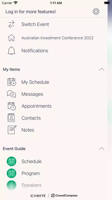 AIC Conference 2022 سکرین شاٹس