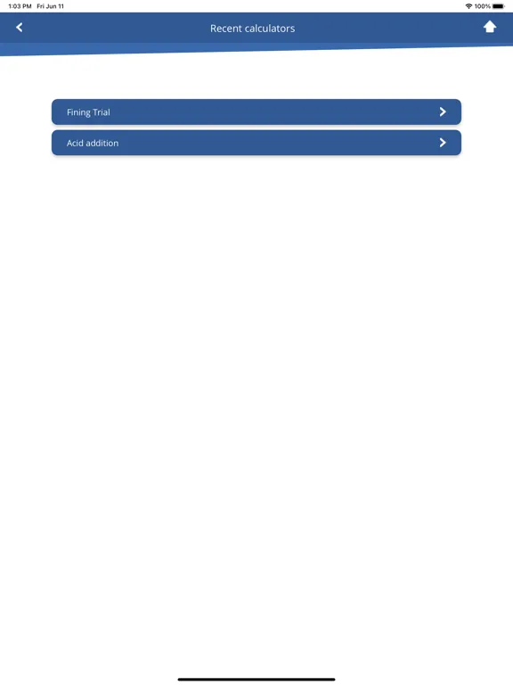 AWRI Winemaking Calculators iPad  Screenshots
