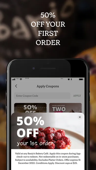 Banjo's Ordering应用截图