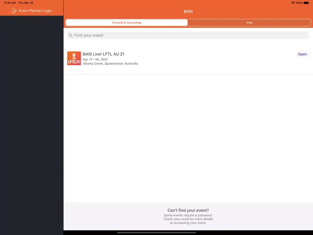 Zrzuty ekranu Basi LFTL iPad 