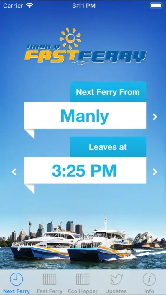 Screenshot di My Fast Ferry Info