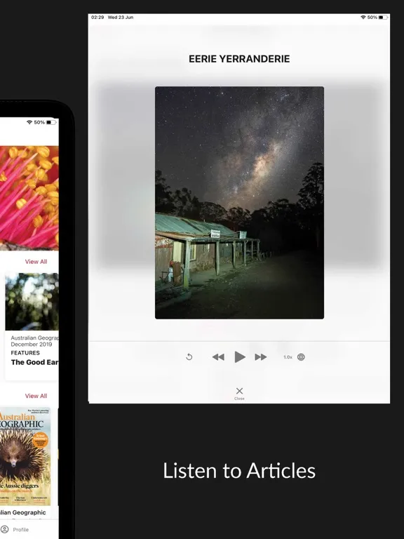 Australian Geographic Magazine iPad 应用截图
