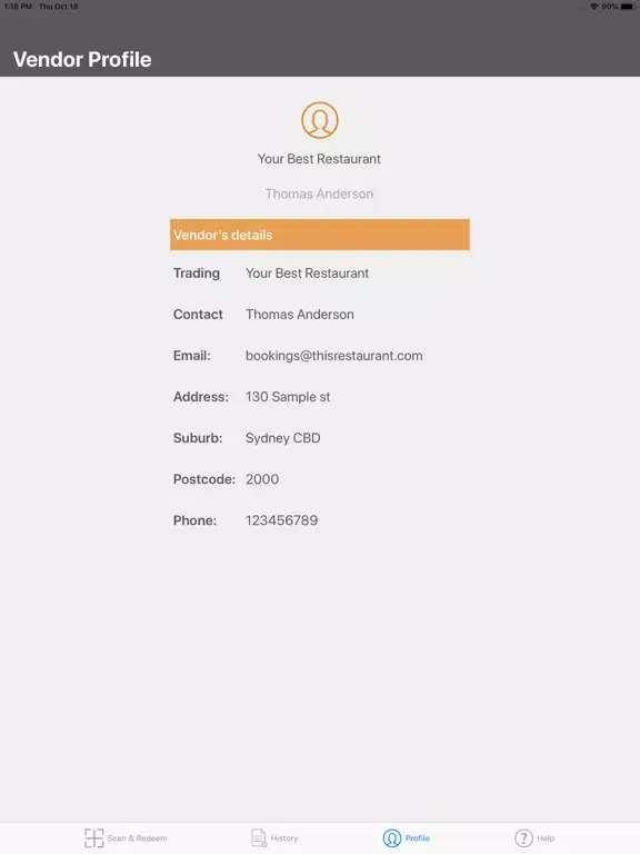 Скриншоты Best Gift Cards B2B iPad 