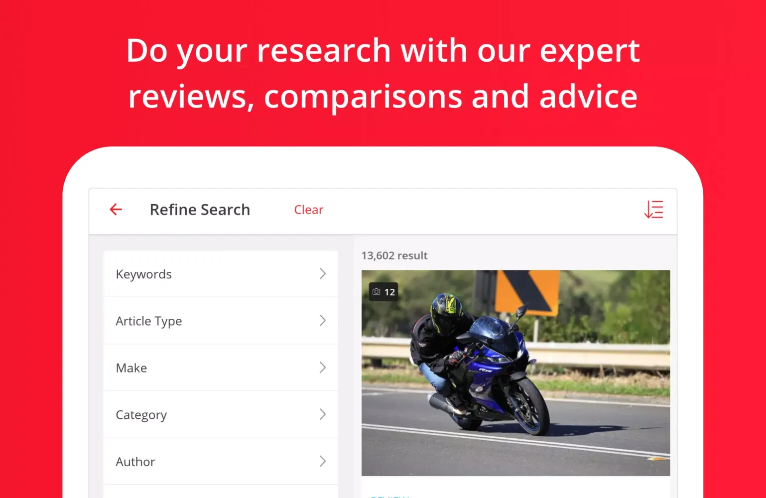 Bikesales Screenshots
