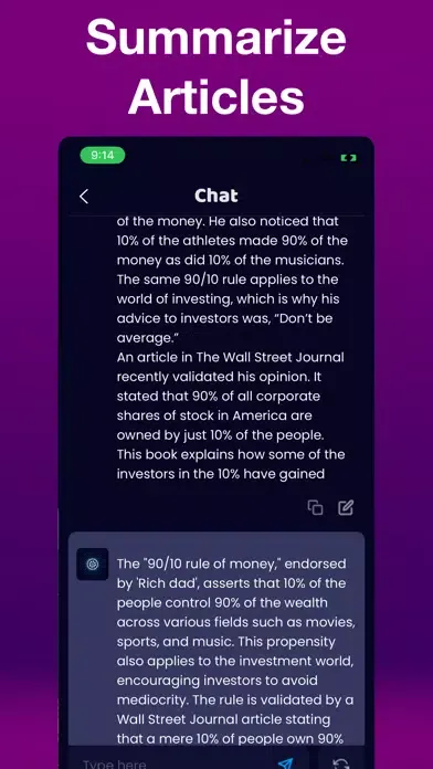 GeniusBot - AI Chatbot App Screenshots