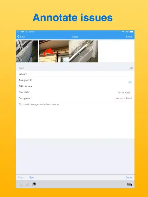 Capturas de pantalla de Site Audit Maker iPad 