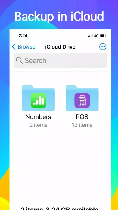 Tangkapan skrin POS app, Point of Sale System