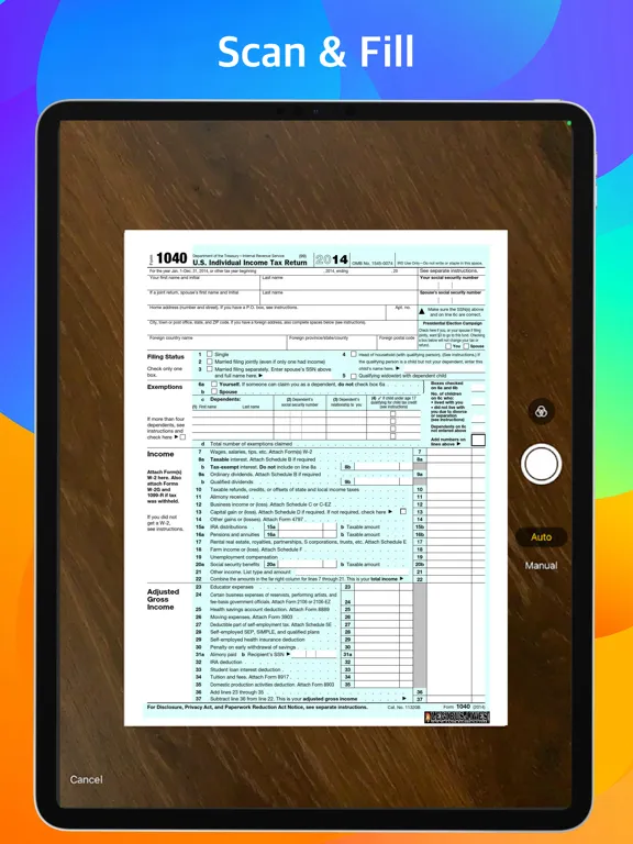 eSign, Fill and Sign Form Docs iPad  স্ক্রিনশট