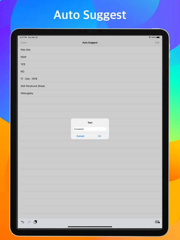 eSign, Fill and Sign Form Docs iPad  স্ক্রিনশট