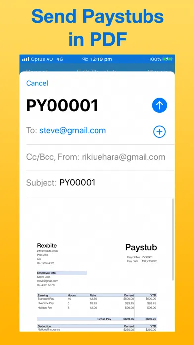Paystub Maker स्क्रीनशॉट