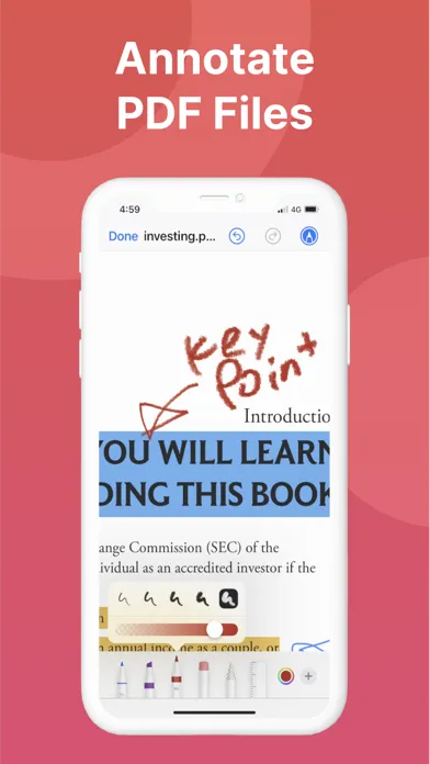 PDF Book Reader Screenshots