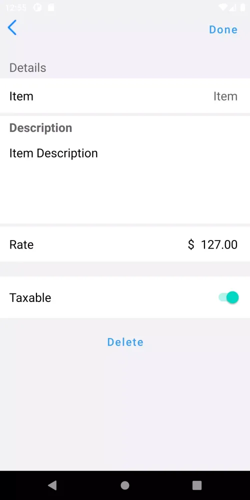Скриншоты Job Quote Maker, Invoice plus