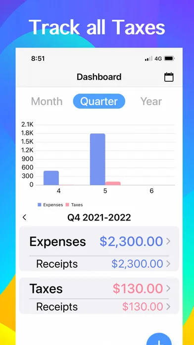 Скриншоты Receipts Tracker, Tax Return