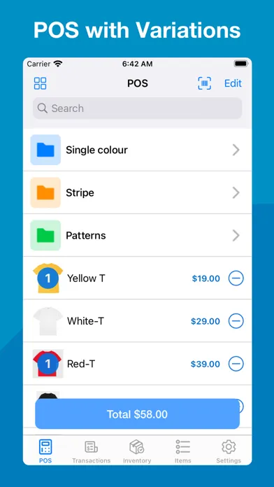 Tangkapan layar Shop Inventory Tracker & POS