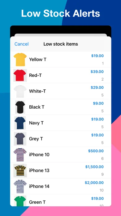 Tangkapan layar Shop Inventory Tracker & POS