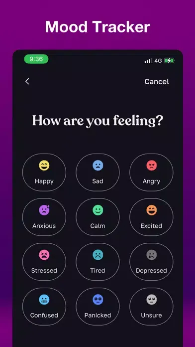 Tangkapan skrin Tranquil Panic Attack Relief